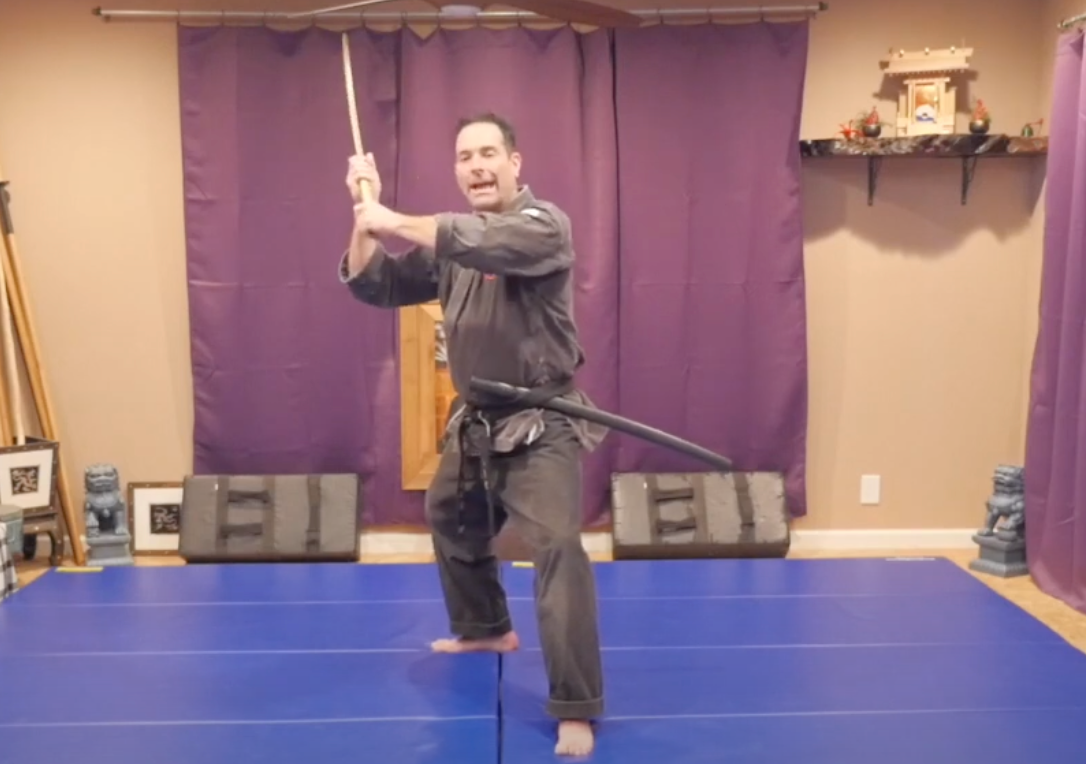 Sword Cutting Technique: Tonbo